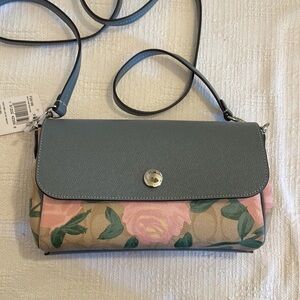 COACH RUBY NWT Camo Rose Reverse Crossbody. Hard to find pattern